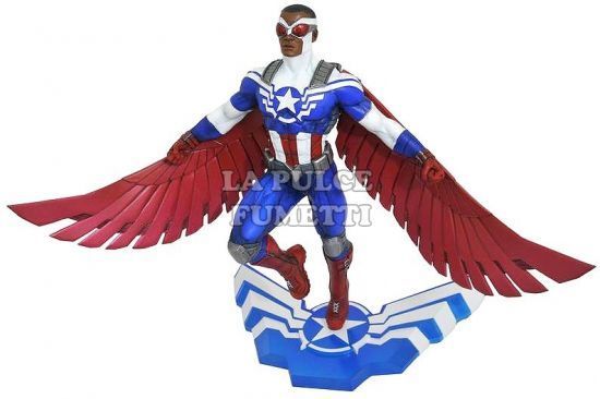 MARVEL GALLERY - CAPITAN AMERICA - SAM WILSON  PVC DIORAMA